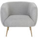 Amara Soho Grey Lounge Chair